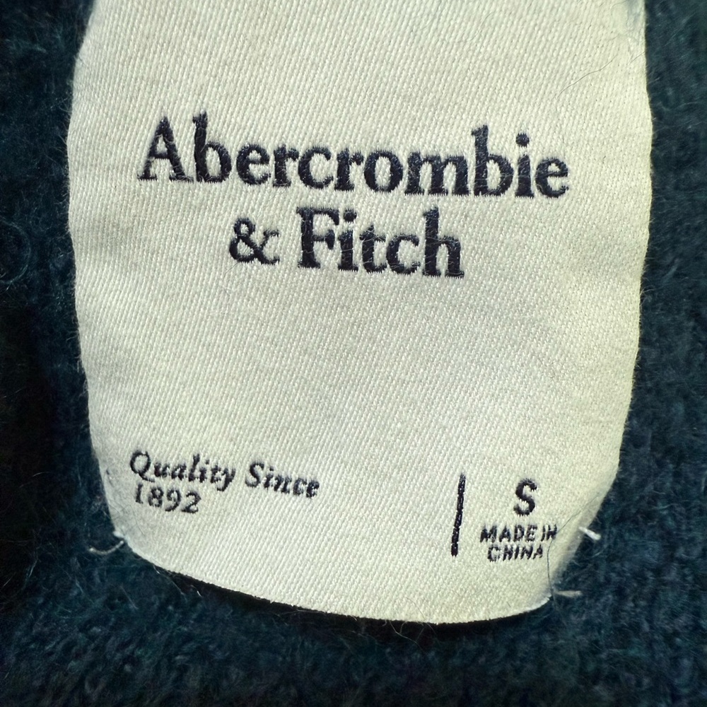 Abercrombie & Fitch Dark Teal Knit Cardigan - Picture 8 of 8